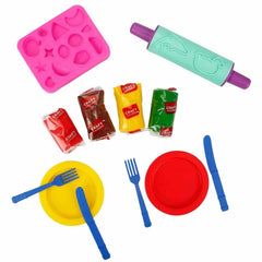 Nessiworld 2015 Crafy Super Burger Play Dough Set 200 g 12 Pieces