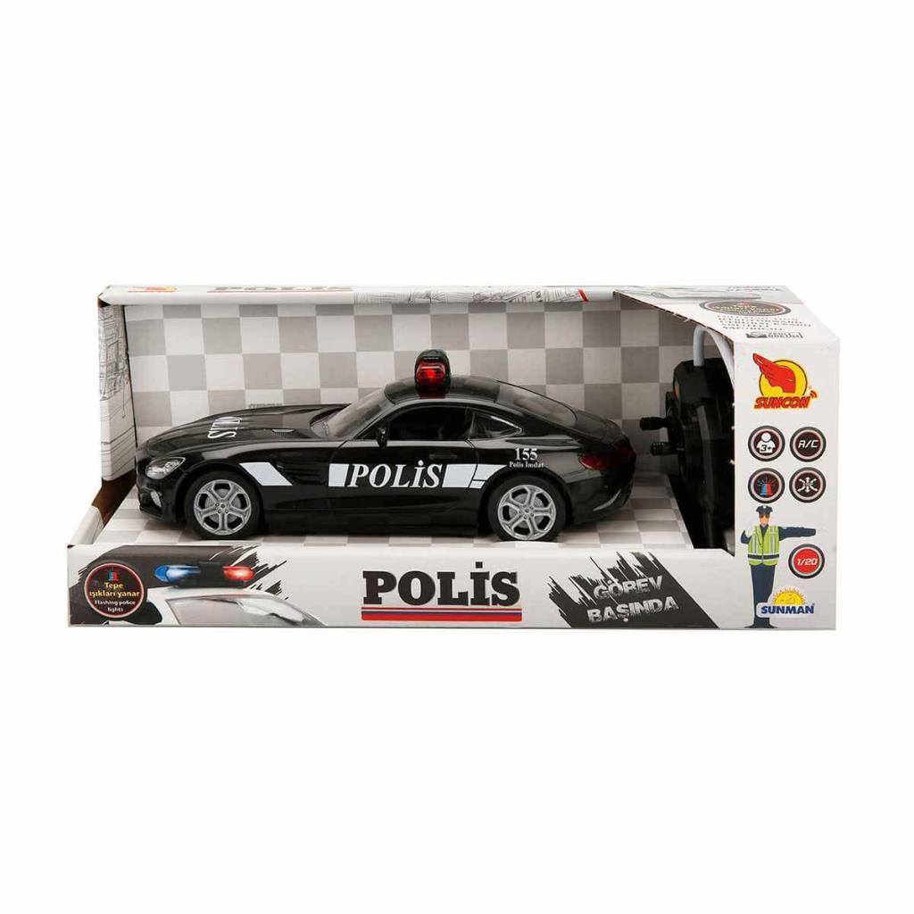20357 Remote Control Suncon Light Police Car 21 cm