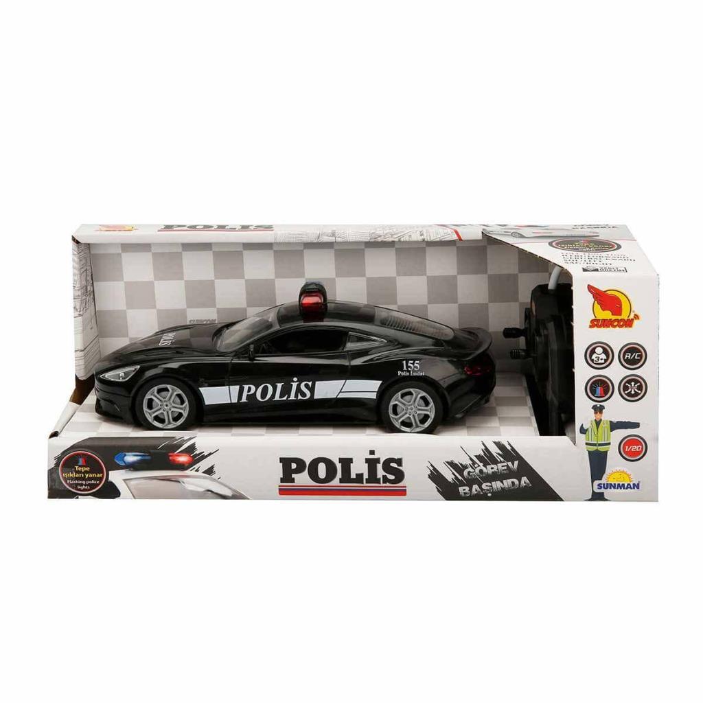 20357 Remote Control Suncon Light Police Car 21 cm