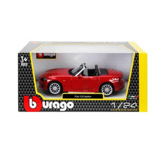 NessiWorld 21083 Burago 1:24 Fiat 124 Spider Modèle réduit de voiture