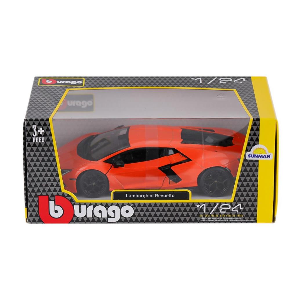 Nessiworld 21106 Burago Lamborghini Revuelto 1:24 Orange -Sunman