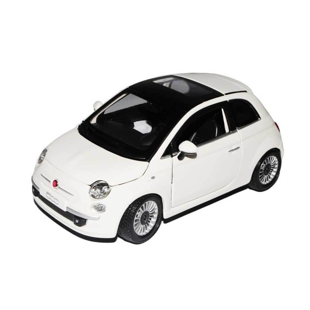 22106 Burago 1:24 Fiat 500 2007 Model Car