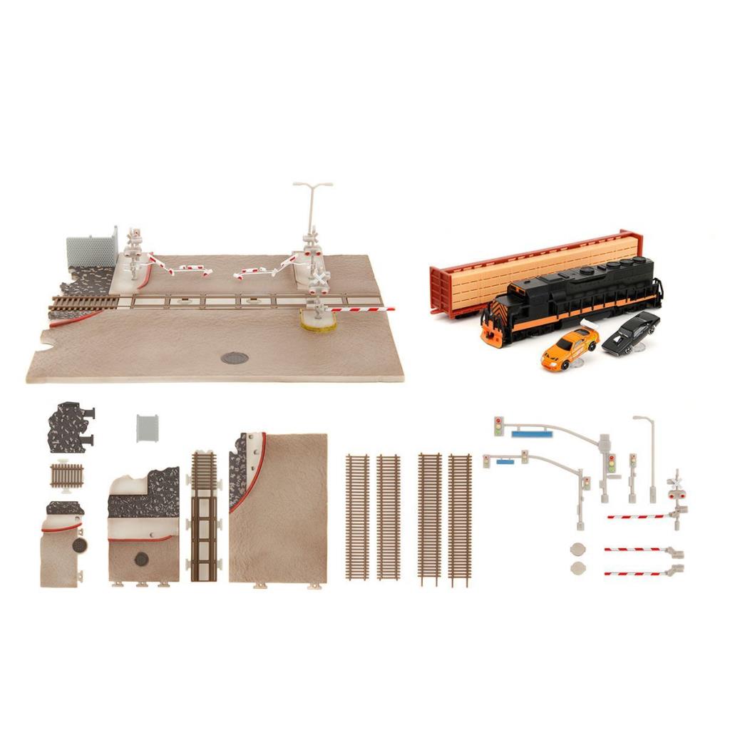 Diorama de scène de train nano Fast Furious de Jada Nessiworld 253203094