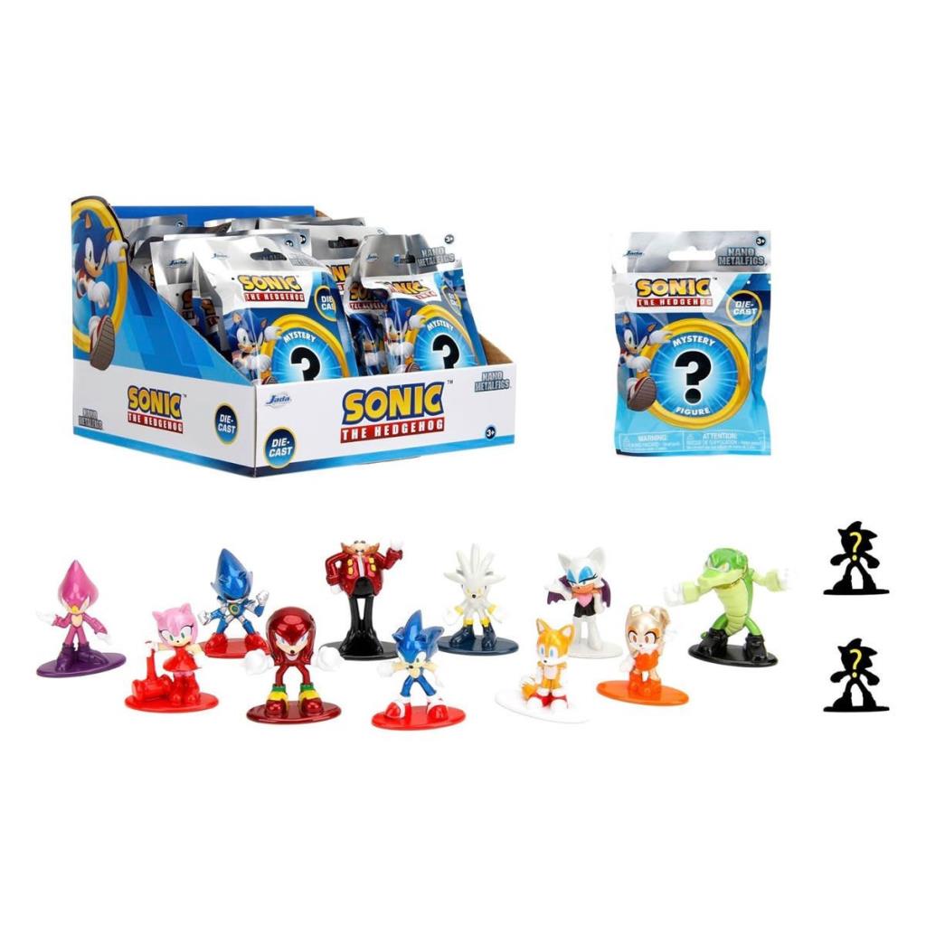 Nessiworld 253251047 Jada Sonic Blind Pack Nanofigs Surprise Package