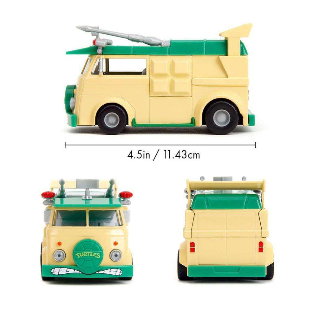 Nessiworld 253282000 Jada Turtles Party Wagon 1:32