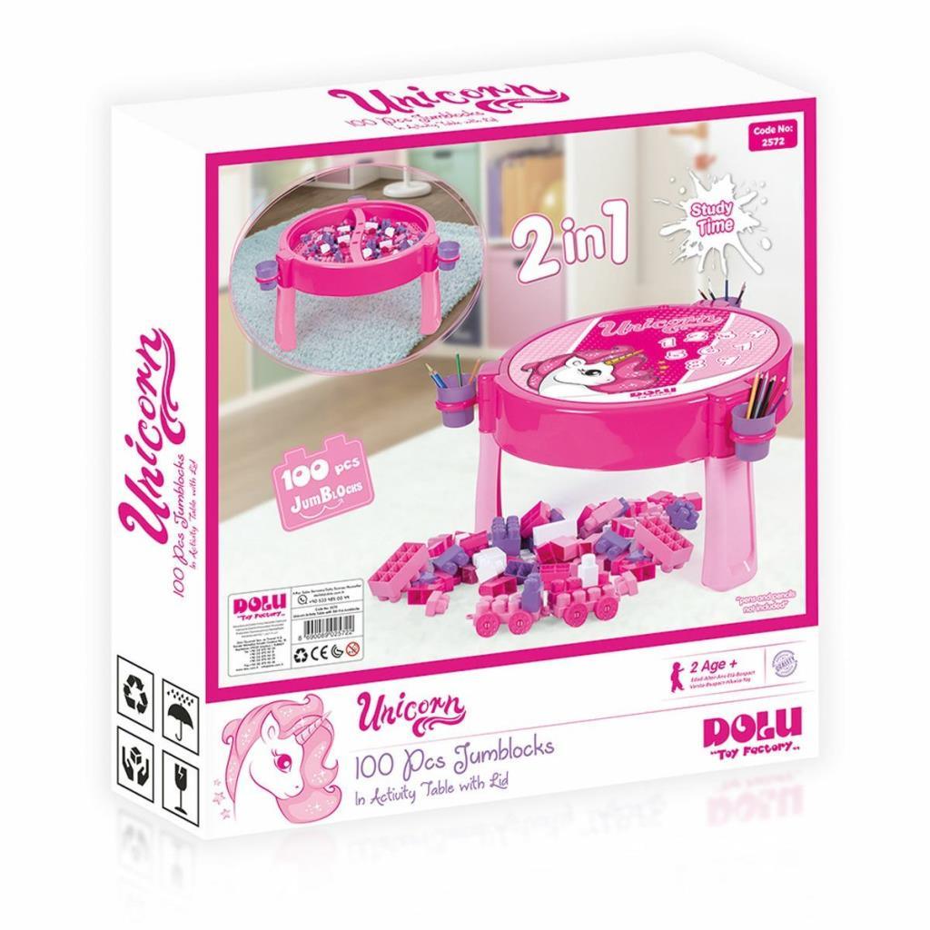 2572 UNICORN 100 PCS BLOCKED ACTIVITY TABLE ASSEMBLY