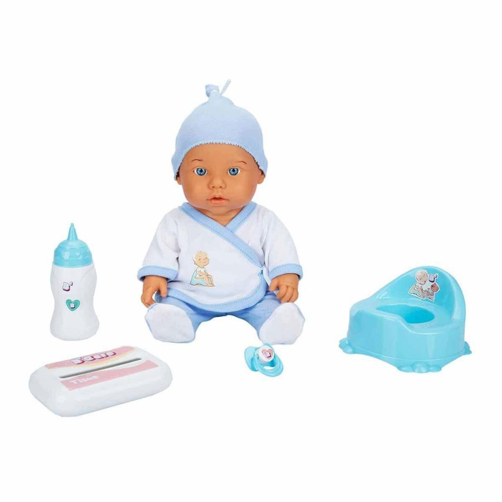 30011 Bebelou Toilet Time Sound Baby Set 35 cm - Sunman