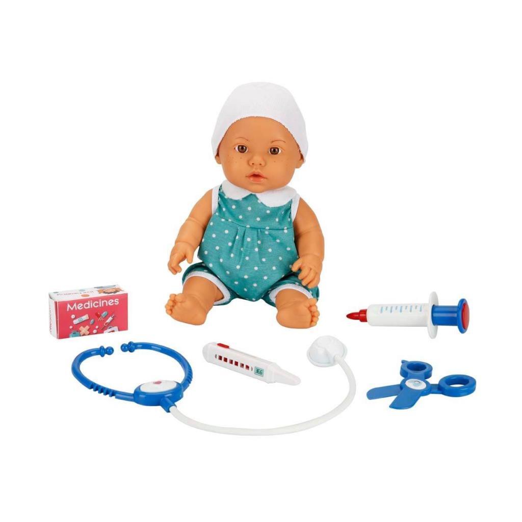 30111 Bebelou Doctor Time Sound Baby Set 35 cm - Sunman