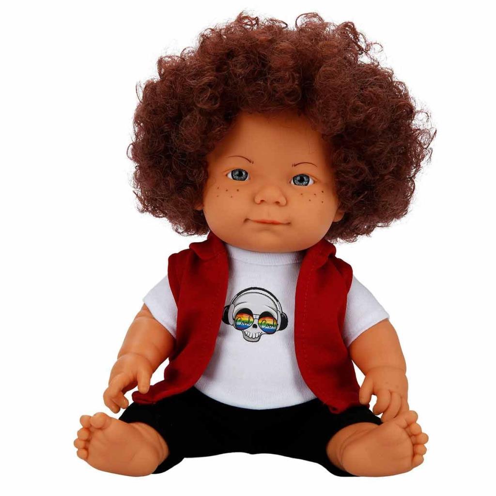 30151 Sunman, Curly Haired Doll 35 cm