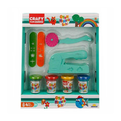 Nessiworld 30992 Crafy Play Dough Design Set 200 g - 10 Pieces - Sunman