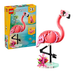 Nessiworld 31170 Lego Creator 3in1 Wild Animals: Pink Flamingo 288 pieces +8 years old 