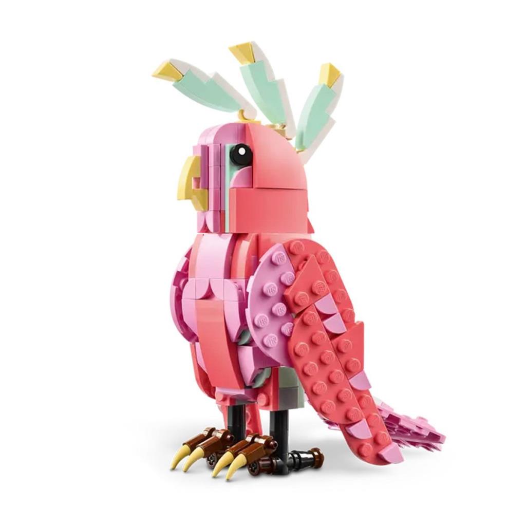 Nessiworld 31170 Lego Creator 3in1 Wild Animals: Pink Flamingo 288 pieces +8 years old 