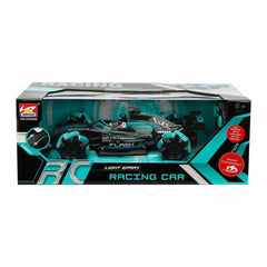 Voiture de course télécommandée Nessiworld 3292 Equation, rechargeable par USB, génératrice de vapeur, 35 cm, 1:14 - Sunman