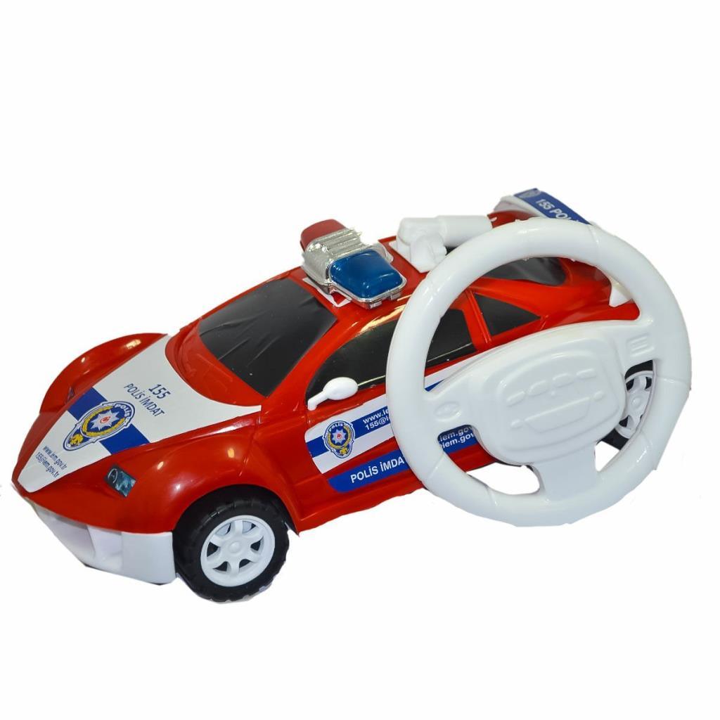 3301A .Rubbing Stick Police Car-Halit Can Toys