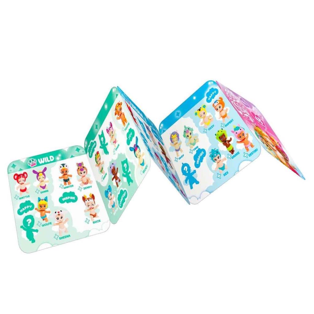 Nessiworld 34029 Bibi-Chibis Sürpriz Figür Paketi S1 -Sunman