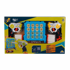NessiWorld 3574 Zapp Toys Target Board Sponge Dart Shooting Gun Set - Sunman
