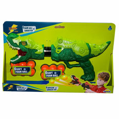 3620 SURAT-ZAP-Gun Ball Shooting Dinosaur 12 Balls 2 Colors - Sunman
