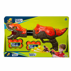 3620 SURAT-ZAP-Gun Ball Shooting Dinosaur 12 Balls 2 Colors - Sunman