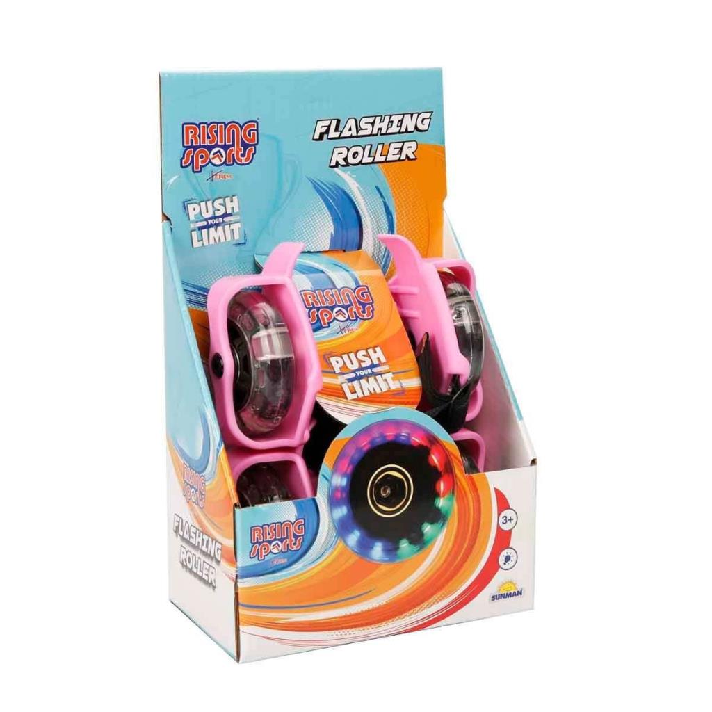 Patins à roulettes lumineux clignotants Nessiworld 3698 2216 - Sunman