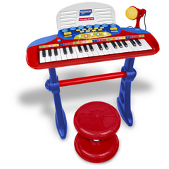 Nessiworld 37 Key Standing Organ Set with Lights and Microphone