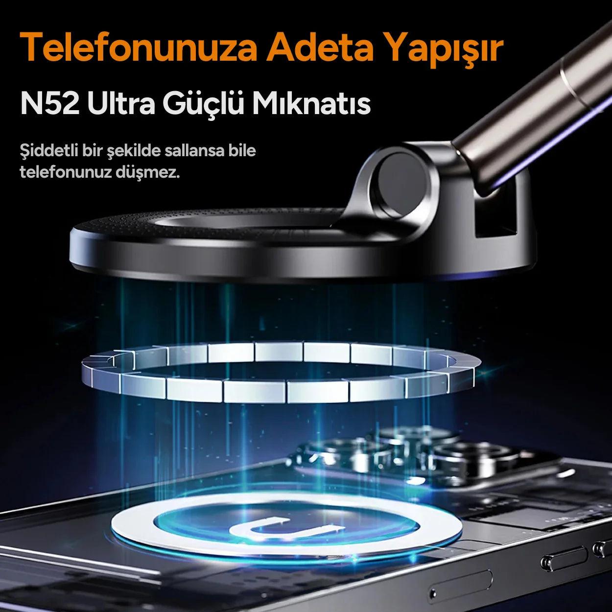 Ultra Strong Vacuum Magnetic Phone Holder