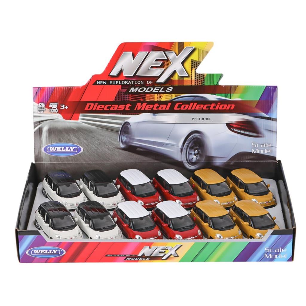 Nessiworld 43658 Welly Çek Bırak Fiat 13 500L -Karsan Oyuncak