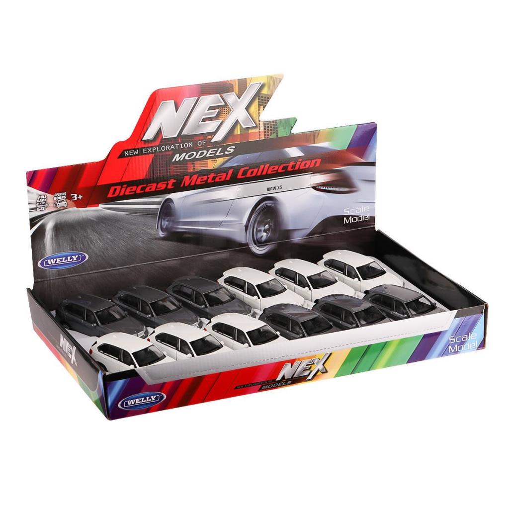 Nessiworld 43691 Welly BMW X5 Pull Back Model Car - Karsan Toys