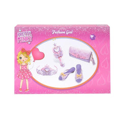 Nessiworld 4376 Pretty Pinky Kokoş Terlik Gözlük Tarak Set -Sunman