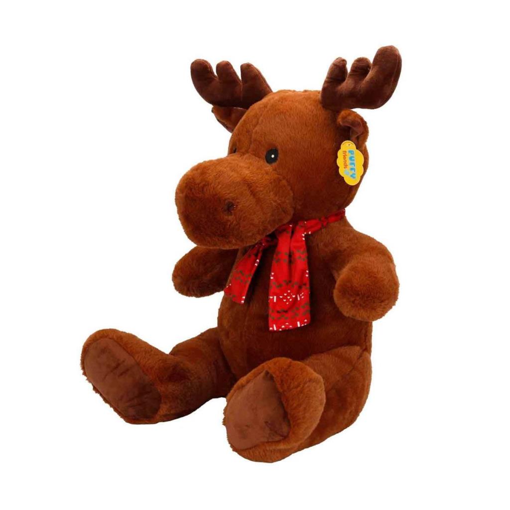 Nessiworld 4809 Plush Scarf Deer -Sunman