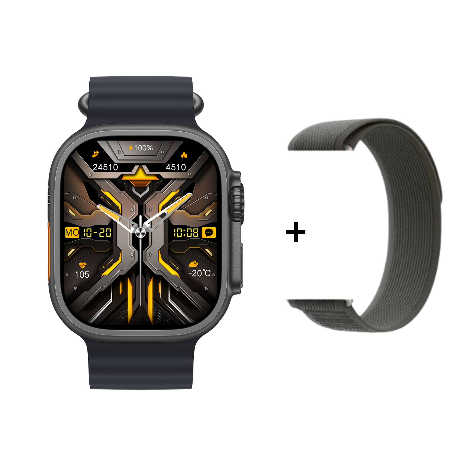 Meanyou Akıllı Kol Saati Watch HK 10 Ultra 3 WiFi