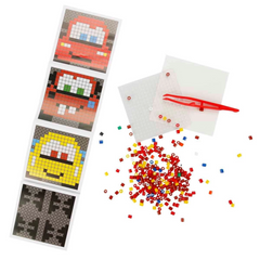 Nessiworld 4in1 Disney Cars Pixel Pixel Bead Activity and Toy Set