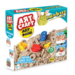 500 gr Artsand Numbers Sand Set