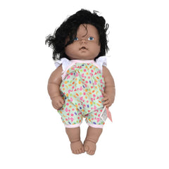 5108 Gamze Chubby, Talking Haired Doll 40 cm