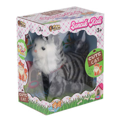 Nessiworld 5231 Meowing Animated Plush Cat - Life Toy