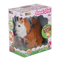 Nessiworld 5231 Meowing Animated Plush Cat - Life Toy