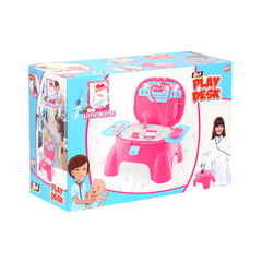 573-BP LITTLE NURSE PLAY STOOL DOCTOR SET GIRL