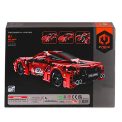 Nessiworld 5809 IMM Mechanical Master Super Car Blocks Red 437 Pieces