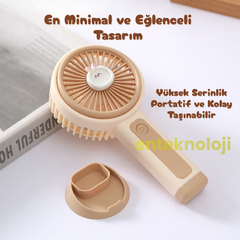Hayvan Emojili Mini El Fanı - MeanYou