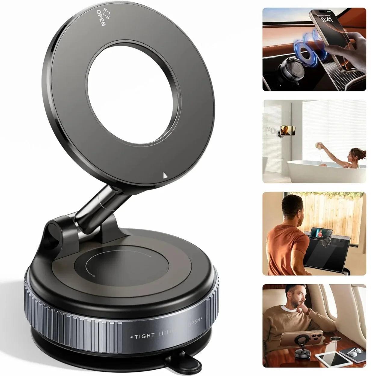 Ultra Strong Vacuum Magnetic Phone Holder