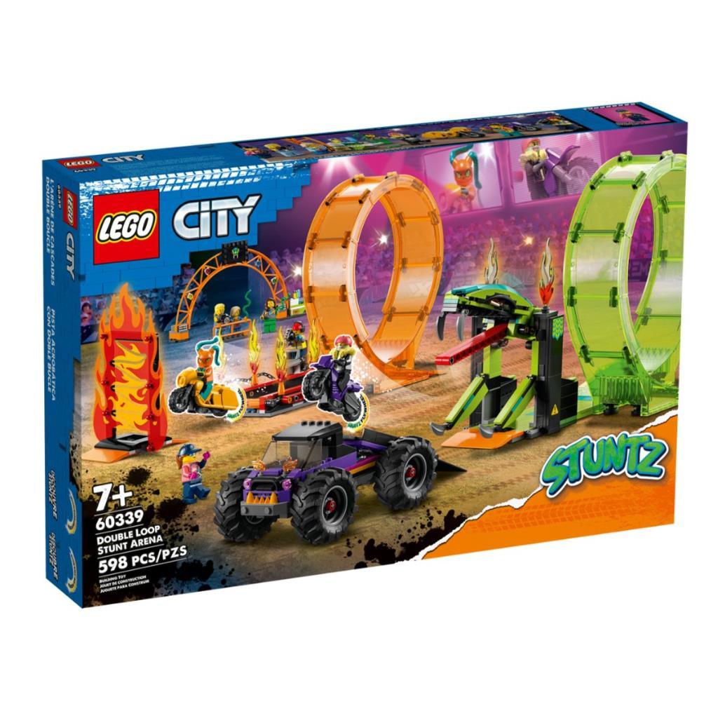 60339 Lego City - Double Ring Show Arena 598 pieces 7 years +
