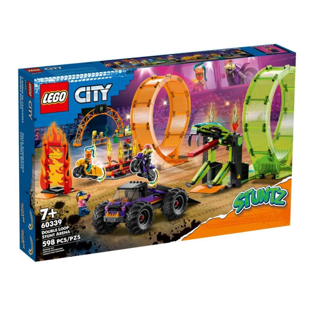 60339 Lego City - Double Ring Show Arena 598 pieces 7 years +