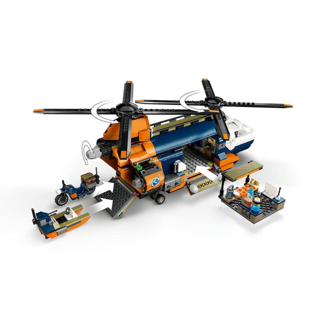 Nessiworld 60437 Lego City Jungle Explorer's Helicopter Camping 881 pieces +8 years old 
