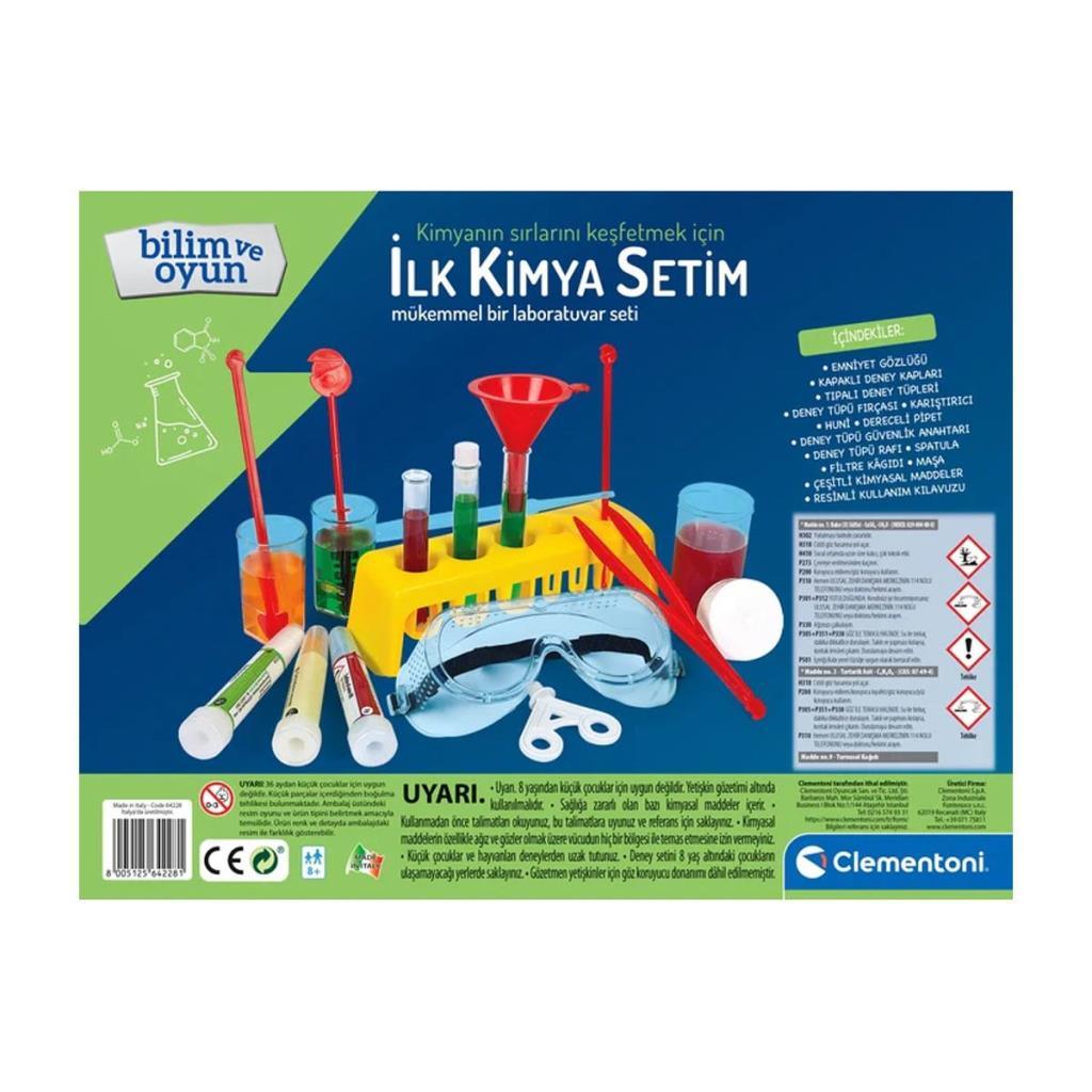 64228 Mon premier coffret de chimie - Science et jeux +8 ans
