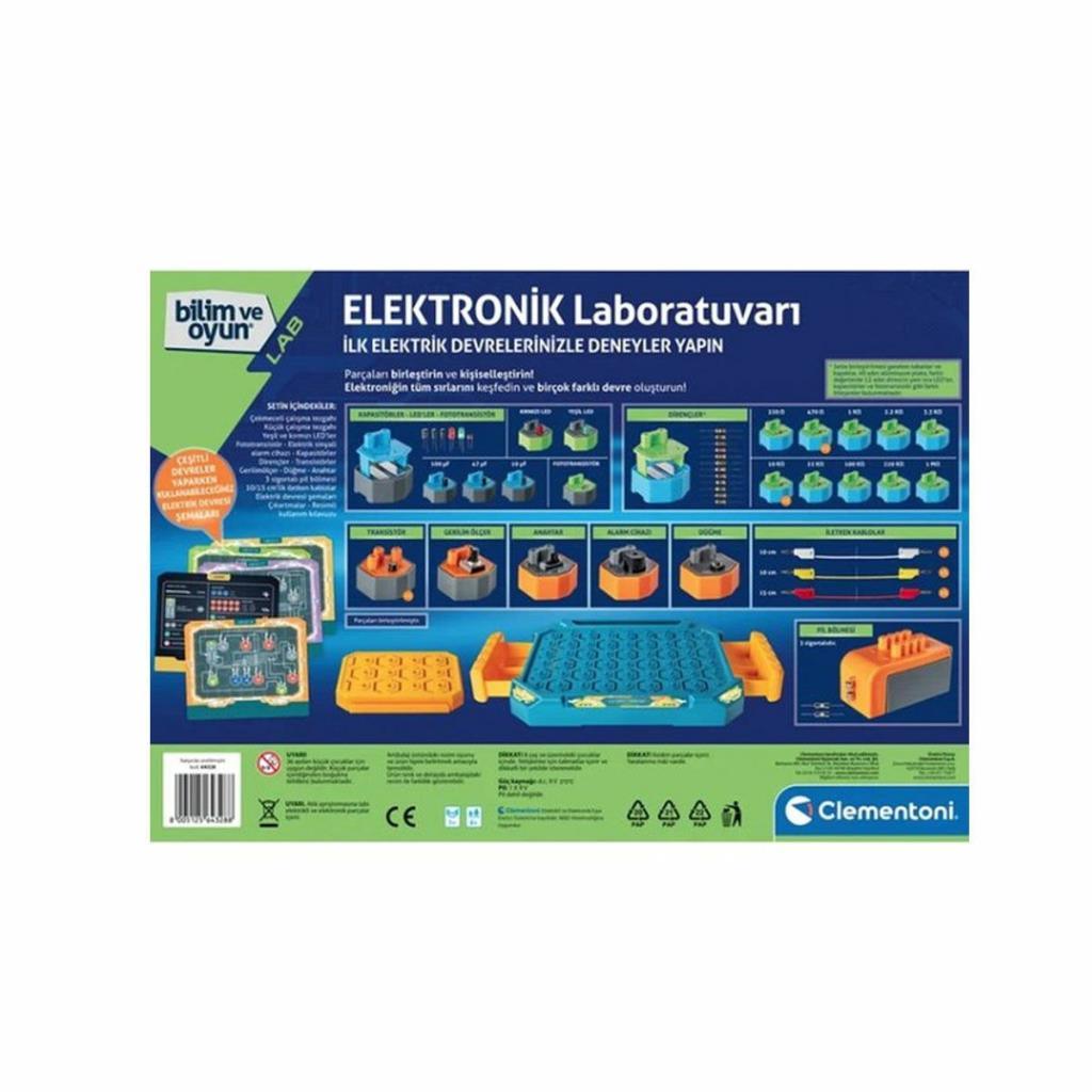 64328 Science and Games - Electronics Laboratory +8 years old