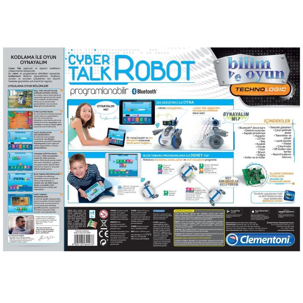 64447 Cyber ​​​​Talk Robot - Laboratoire de robotique +8 ans