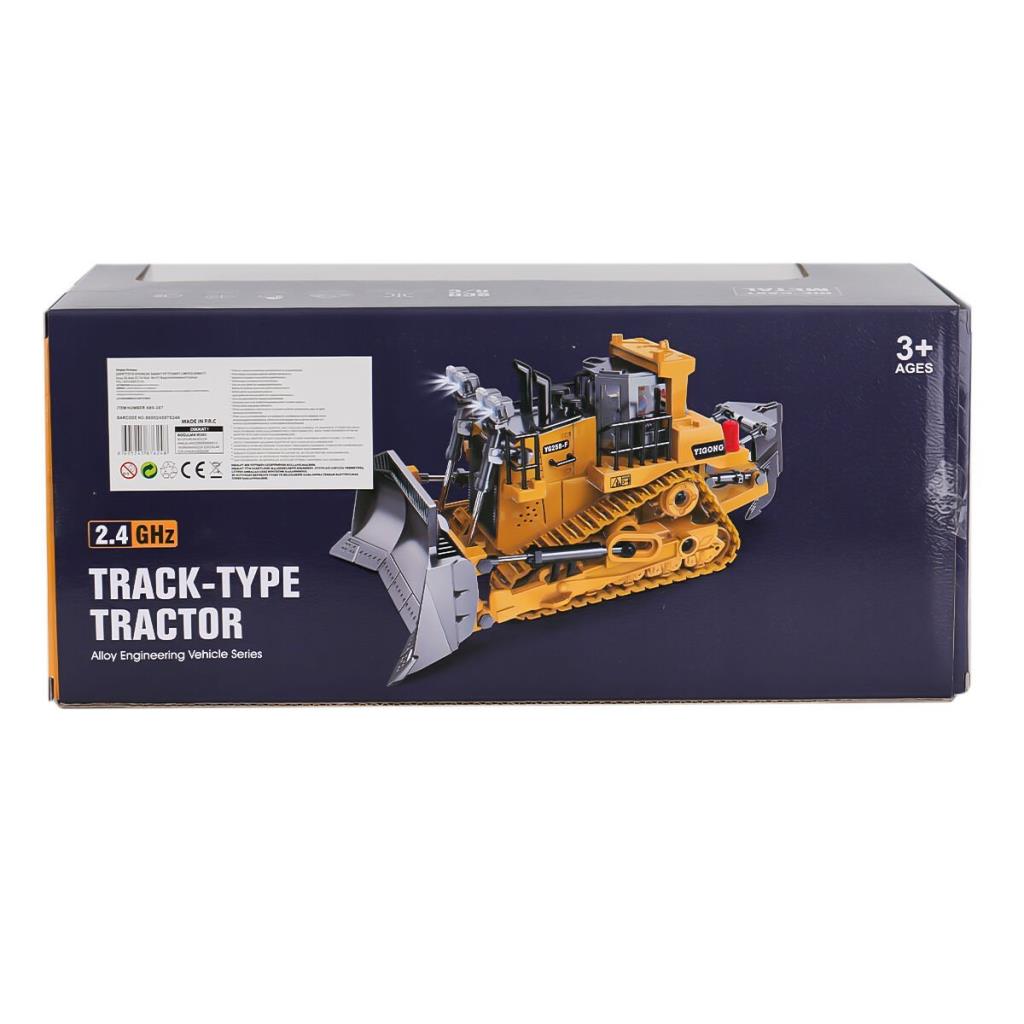 Nessiworld 689-367 Kumandalı Sesli Işıklı Bulldozer -Gepettoys