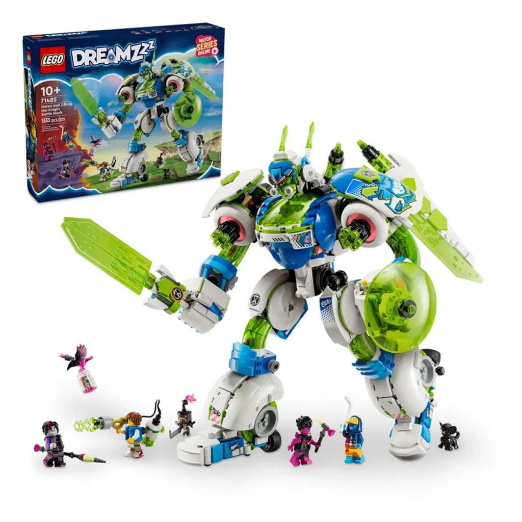 Nessiworld 71485 Lego DREAMZzz Mateo and Knight Z-Blob Battle Robot 1333 pieces +10 years old 