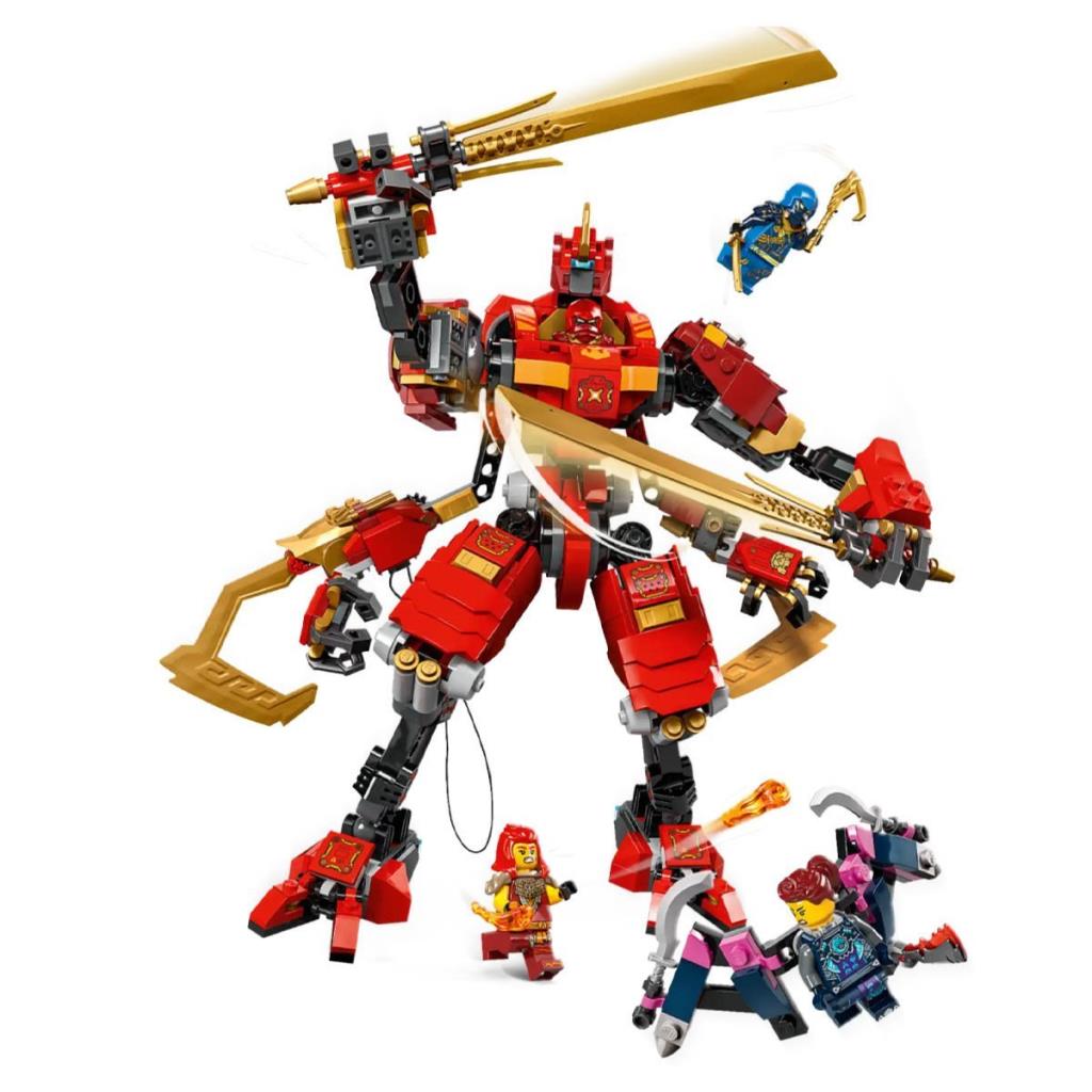 NessiWorld 71812 Lego Ninjago Kai'nin Ninja Tırmanma Robotu 623 parça +9 yaş