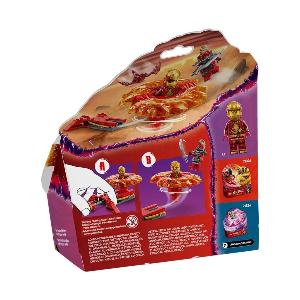 Nessiworld 71823 Lego Ninjago Kai Dragon Spinjitzu piece + age 