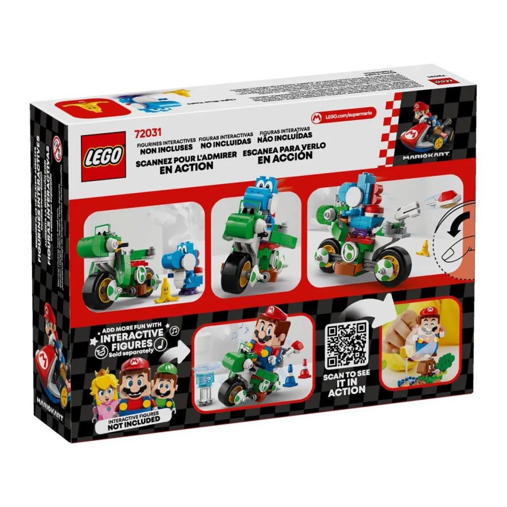 Nessiworld 72031 Lego Super Mario Mario Kart – Yoshi Bike 133 pieces +7 years old 